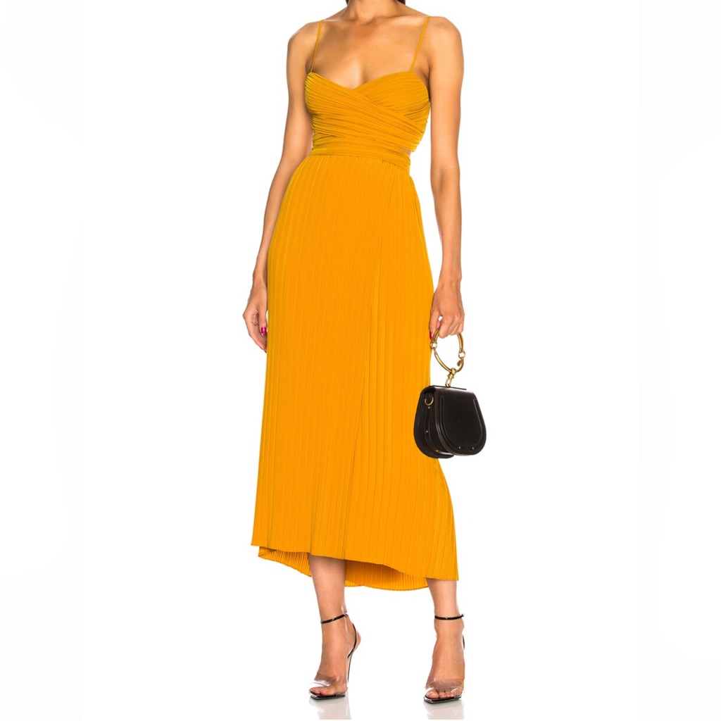 A.L.C. Sienna Dress In Marigold